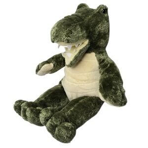 The Bear Factory Vintage‎ Alligator Crocodile Stuffed Animal Plush 12" Green